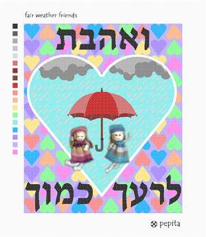 Needlepoint: Fair Weather Friends