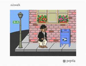 Needlepoint: Teddy Mailbox