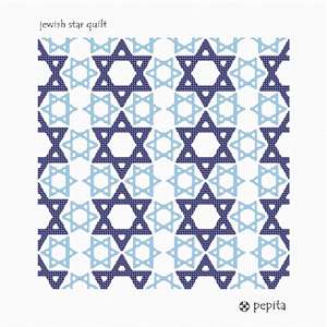 Needlepoint: Jewish Star Quilt