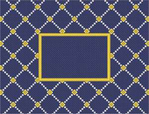 Needlepoint: Tallit Trellis 1