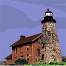 Needlepoint: Charlotte Lighthouse