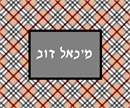 Needlepoint: Tallit Diagonal Tartan