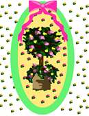 Needlepoint: Topiary Citrus