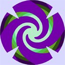 Needlepoint: Yarmulka Swirls2
