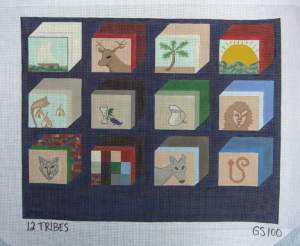 Needlepoint: Twelve Tribes