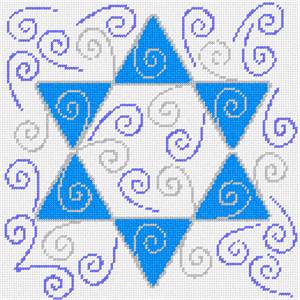 Star Of David Swirls additional image #1