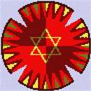 image of Yarmulka Checkerburst