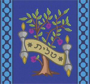 image of Large Tallit Tree Of Life