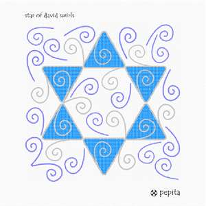 image of Star Of David Swirls