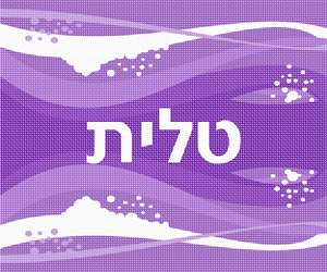 image of Tallit Surf Purples