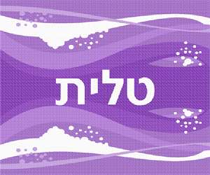 image of Tallit Surf Purples